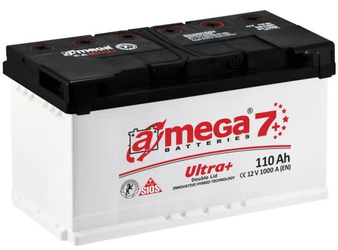 Аккумулятор A-mega Ultra+ 110 R (1000A, 354*175*190)