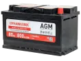 Аккумулятор DYNAMATRIX AGM 80 R (800A, 315*175*190)