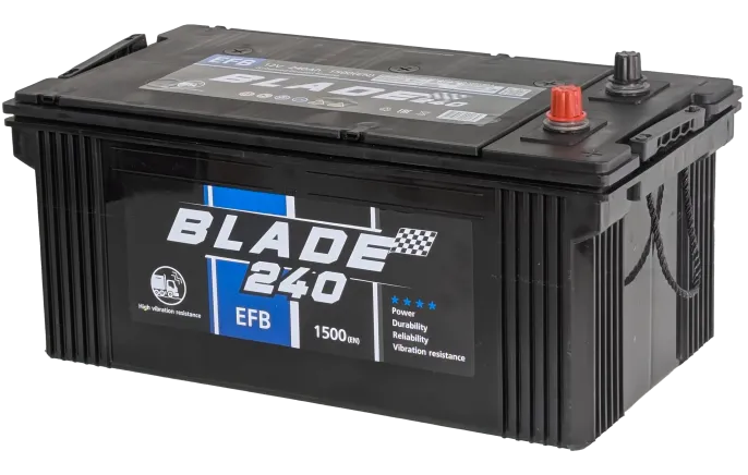 Аккумулятор BLADE EFB 240 (3) евро +/- (1500A, 518*270*223)