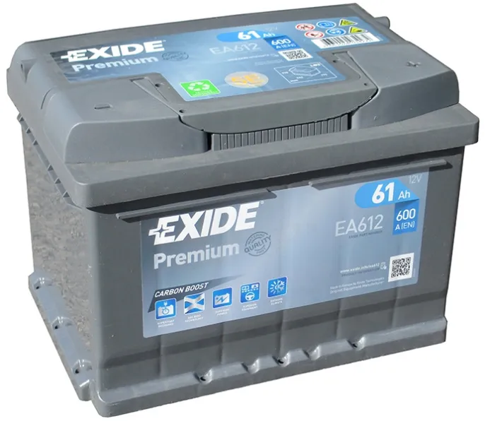 Аккумулятор Exide Premium 61 R (600А, 242*175*175)