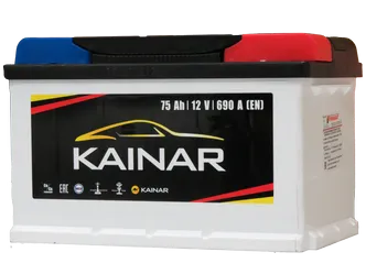 Аккумулятор Kainar 75 R низк. (690A, 278*175*175)