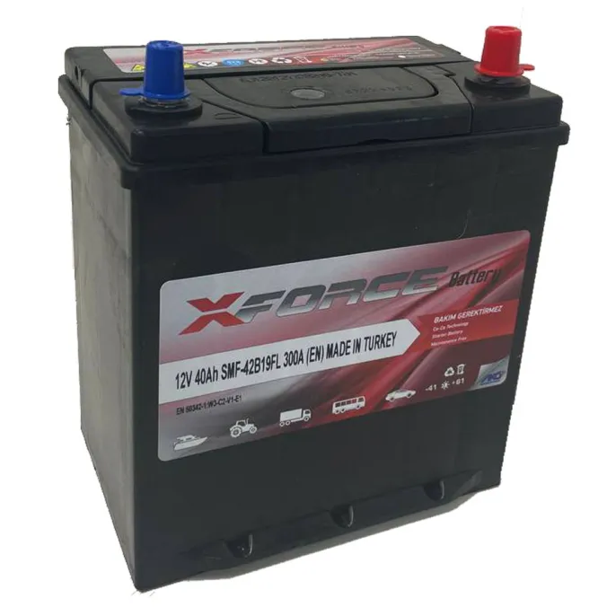 Аккумулятор XFORCE Asia 40 JR (300A, 196*134*226)