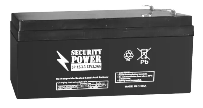 Аккумулятор Security Power 12V-3.3Ah (134*67*61)