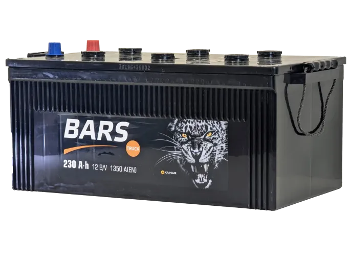 Аккумулятор BARS 230 (3) евро +/- (1350A, 518*265*223)