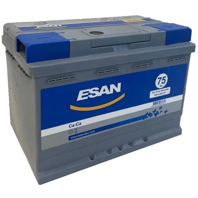 Аккумулятор ESAN 75 R (740A, 277*175*190).