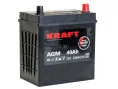 Аккумулятор KRAFT AGM Asia 40 JR (330A, 200*135*220)