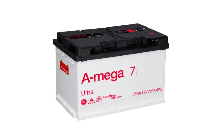 Аккумулятор A-mega Ultra 75 L (790A, 278*175*190)