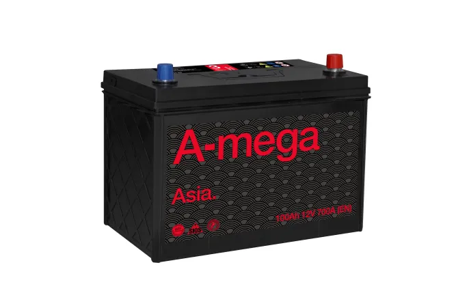 Аккумулятор A-mega Standard Asia 100 JR eye (700A, 305*175*225)