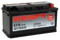 Аккумулятор KRAFT EFB 100 R (1000A, 351*175*190)