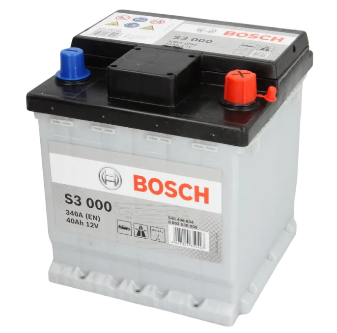 Аккумулятор Bosch S3 40 R (340A, 175*175*190)