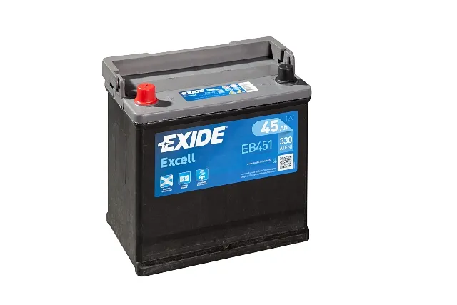 Аккумулятор Exide Excell 45 JL (330А, 238*127*225)