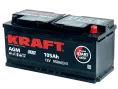 Аккумулятор KRAFT AGM 105 R (950A, 394*175*190)