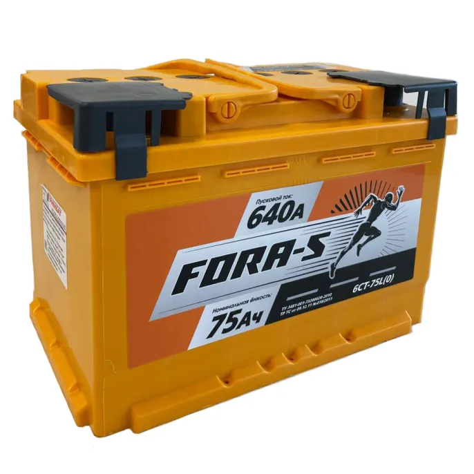Аккумулятор FORA-S 75 R (640A, 278*175*190).