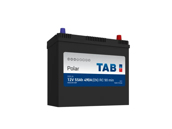 Аккумулятор TAB Polar S Asia 55 JR (490A, 237*134*223)