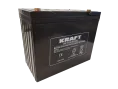 Аккумулятор KRAFT 12V-130Ah(C20) L (тяговая) (345*173*274) GEL