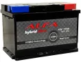 Аккумулятор ALFA Hybrid 77 R (740A, 278*175*190)